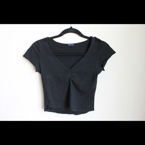 Brandy Melville Gina Shirt in Black